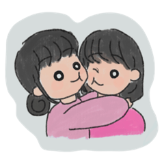 [LINEスタンプ] もえ and ゆー