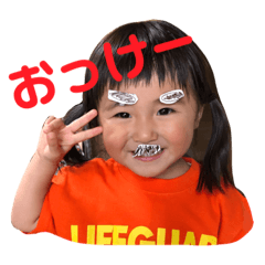 [LINEスタンプ] 元気っ子ガールズ