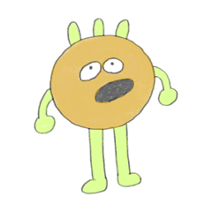 [LINEスタンプ] へんてこりん いきもの