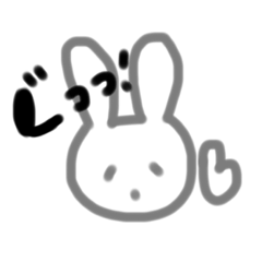 [LINEスタンプ] ゆるウサギの毎日