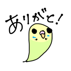 [LINEスタンプ] ゆるもちインコ