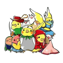 [LINEスタンプ] ことり神話製作所2