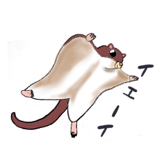 [LINEスタンプ] 超キュートなげっ歯目