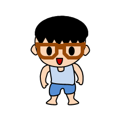[LINEスタンプ] 簡易スタンプ【起きる寝る】
