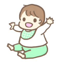 [LINEスタンプ] しあわせあかちゃんスタンプ