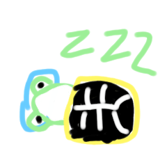 [LINEスタンプ] 謎カエル