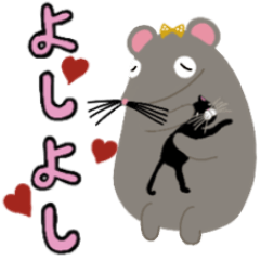 [LINEスタンプ] オリビアとミスター・スミス