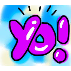[LINEスタンプ] marble タイダイ スタンプ