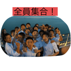 [LINEスタンプ] BRO全員集合