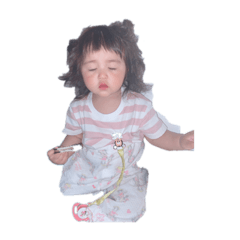 [LINEスタンプ] 可愛い可愛いえまちゃん