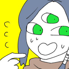 [LINEスタンプ] 愛眼娘の日常3の画像（メイン）