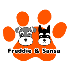 [LINEスタンプ] Freddie ＆ Sansa
