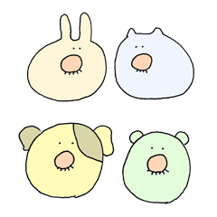 [LINEスタンプ] 鼻毛っちょアニマル