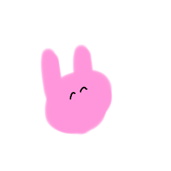 [LINEスタンプ] 表情豊かなうさぎだね