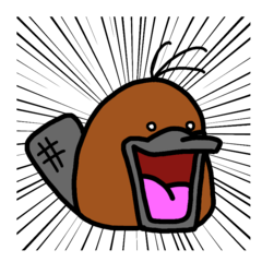 [LINEスタンプ] カモノハシのモハ氏
