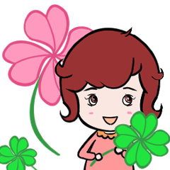 [LINEスタンプ] ニニちゃん(ENG)の画像（メイン）