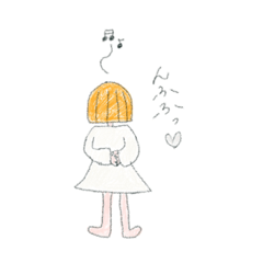 [LINEスタンプ] ふわんふわんちゃん
