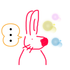 [LINEスタンプ] ブサイクウサギちゃん2