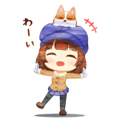 [LINEスタンプ] 可愛いデフォルメ調スタンプ