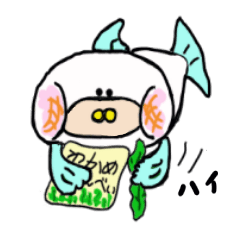 [LINEスタンプ] ブタ鼻のとん魚ちゃん-2