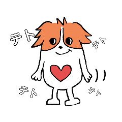 [LINEスタンプ] sakusakuキャバリア