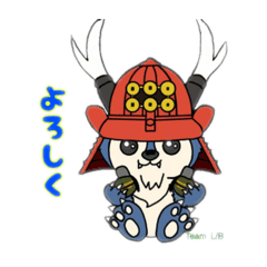 [LINEスタンプ] ウルフベルと仲間たち