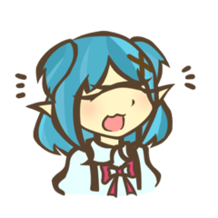 [LINEスタンプ] 【創作】サイネリア
