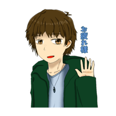 [LINEスタンプ] ぴょこぴょこコンビ オリジナル
