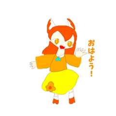 [LINEスタンプ] ここちゃんのリリハちゃんスタンプ