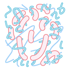 [LINEスタンプ] 線マン
