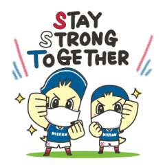 [LINEスタンプ] 横浜F・マリノス Stay Strong Together