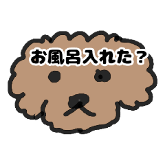 [LINEスタンプ] トイプー 子供に送る2