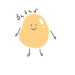 [LINEスタンプ] 大豆くんのゆるい日常