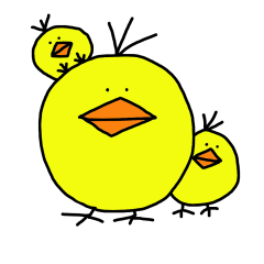 [LINEスタンプ] ぴぴぴのぴよすけ