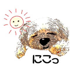[LINEスタンプ] 愛犬マカロニ
