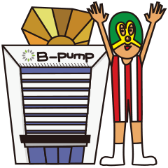 [LINEスタンプ] B-PUMP TOKYO ストレッチマン4