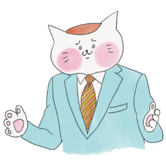 [LINEスタンプ] シュールでゆるっと なりきりネコさん