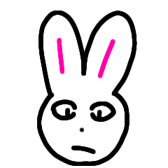 [LINEスタンプ] ぼくのうさぎ