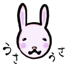 [LINEスタンプ] うさうささんの日々