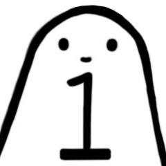 [LINEスタンプ] 白猫と半分楕円形 1
