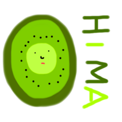 [LINEスタンプ] くだものびとたち