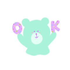 [LINEスタンプ] ミントくま