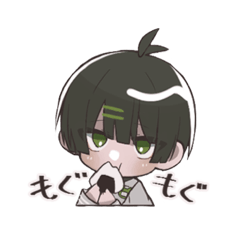 [LINEスタンプ] みどりくんの日常。