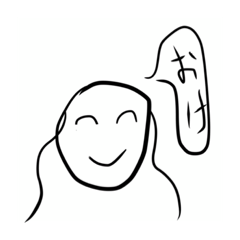 [LINEスタンプ] テキトーな落書き