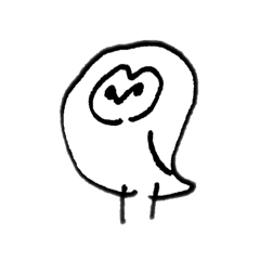 [LINEスタンプ] メンフクロウのたろう
