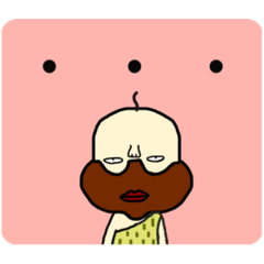 [LINEスタンプ] 原始おじさん