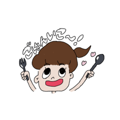 [LINEスタンプ] hahhahha-^^