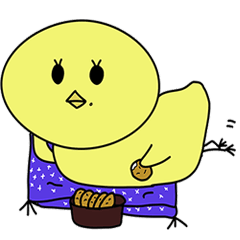 [LINEスタンプ] ほっこりぴよこ