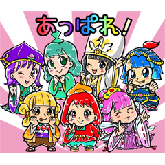 [LINEスタンプ] 天晴れ！原宿LINEスタンプ