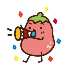[LINEスタンプ] ピンクトマト